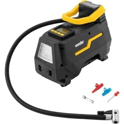 Compressor de Ar Automotivo 12V + Cabo 127V/220V - Vonder